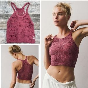 NWOT Free People Happiness Runs Floral Tank, Size M/L